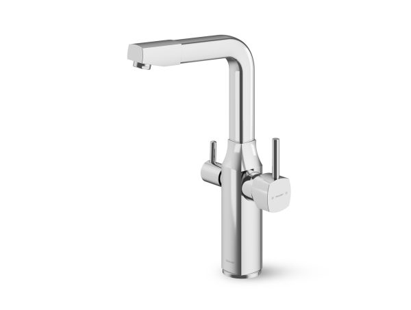 یونیک شیر آشپزخانه دومنظوره کروم یونیک شیر آشپزخانه دومنظوره کروم