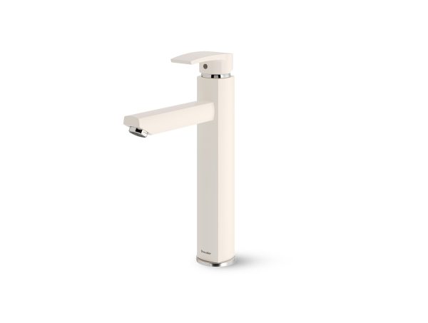 یونیک پلاس شیر روشویی پایه بلند شیری کروم یونیک پلاس شیر روشویی پایه بلند شیری کروم