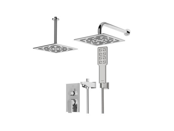 رومر پلاس شیرحمام توکار کروم تیپ4 رومر پلاس شیرحمام توکار کروم تیپ4