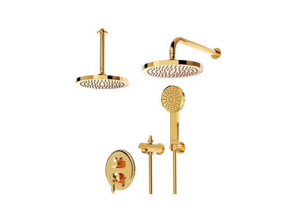 زیگموند ABS دوش توکار طلا تیپ 4