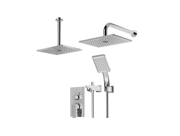 رومر پلاس ABS دوش توکار کروم تیپ 4 رومر پلاس ABS دوش توکار کروم تیپ 4