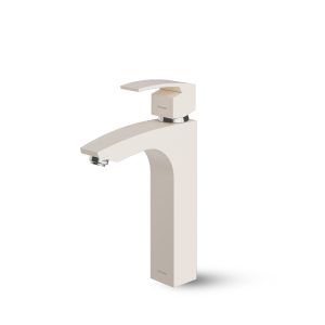 باواریا روشویی پایه بلند شیری کروم