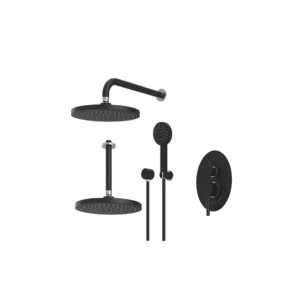 شیر توکار مدل روگن ABS | مشکی کروم | تیپ سه