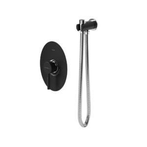 شیر توکار مدل روگن | مشکی کروم