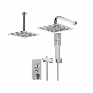 شیر توکار مدل رومر پلاس BRASS | کروم | تیپ چهار