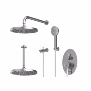 شیر توکار مدل روگن ABS | کروم | تیپ چهار