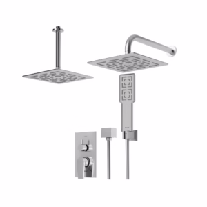 شیر توکار مدل رومر پلاس BRASS | کروم مات | تیپ چهار