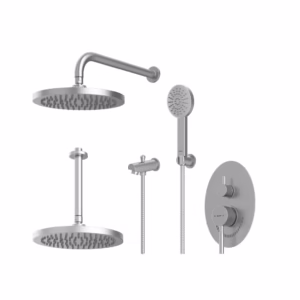 شیر توکار مدل روگن ABS | کروم مات | تیپ چهار