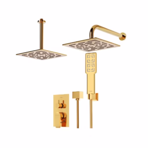 شیر توکار مدل رومر پلاس BRASS | طلا | تیپ چهار