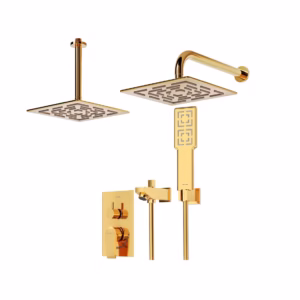 شیر توکار مدل رومر پلاس BRASS | طلا | تیپ سه