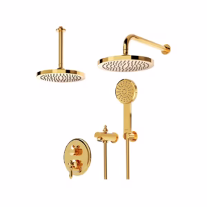 شیر توکار مدل زیگموند ABS | طلا | تیپ چهار