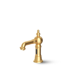 شیر روشویی هوشمند مدل بیزانس | طلا مات