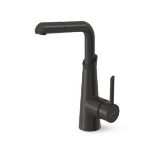 شیر آشپزخانه شاوری مدل آکسل | مشکی