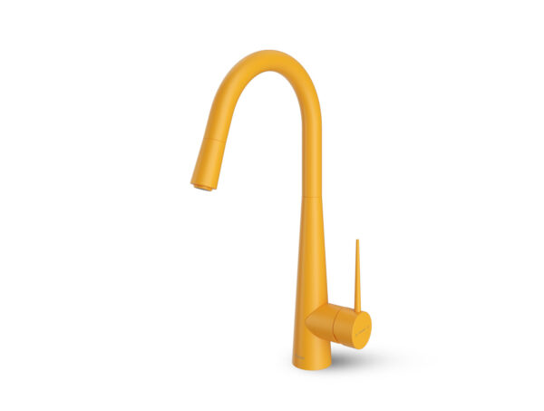 شیر آشپزخانه شاوری مدل ایتن زرد شیر آشپزخانه شاوری مدل ایتن | زرد