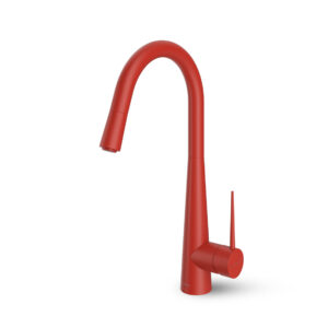 شیر آشپزخانه شاوری مدل ایتن | قرمز