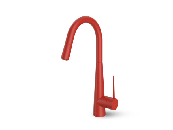 شیر آشپزخانه شاوری مدل ایتن قرمز شیر آشپزخانه شاوری مدل ایتن | قرمز