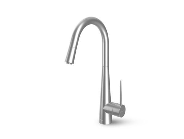 شیر آشپزخانه شاوری مدل ایتن | کروم مات